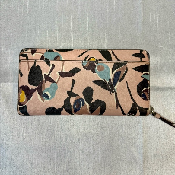 Kate Spade ♠️ Cameron Paper Rose Large Continental Wallet - Picture 2 of 7